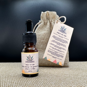 Huile de CBD Bio 20% - 10mL  59.90€