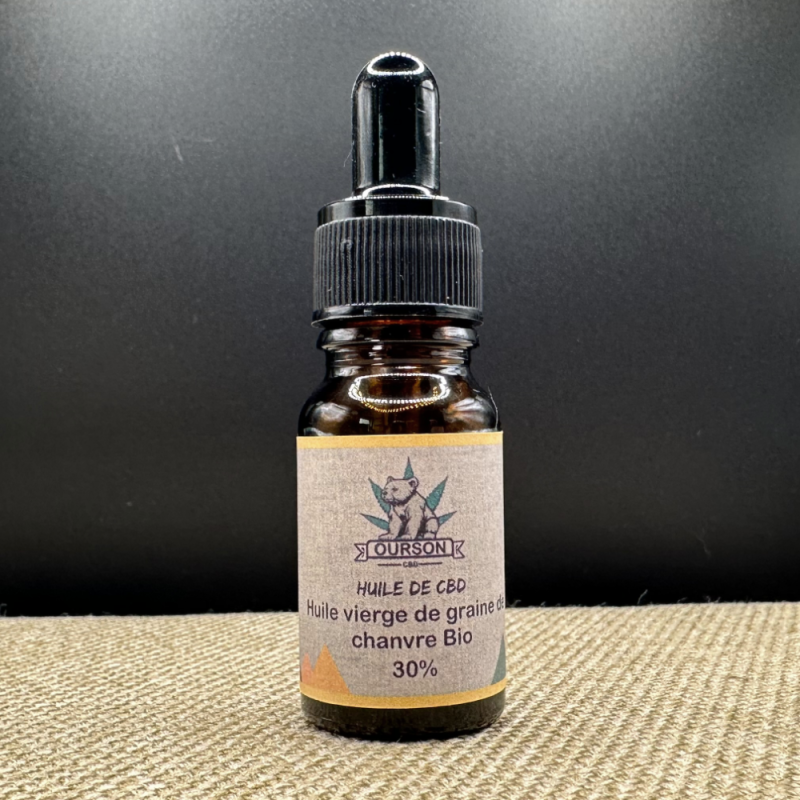 Huile de CBD Bio 30% - 10mL  79.90€