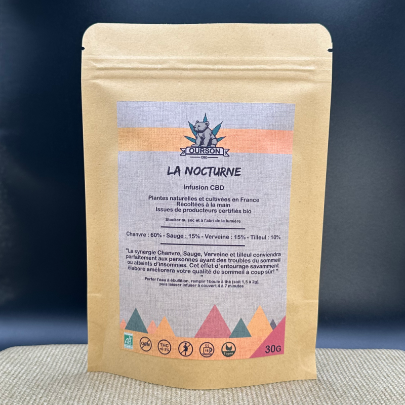 Infusion CBD BIO - La Nocturne  9.90€